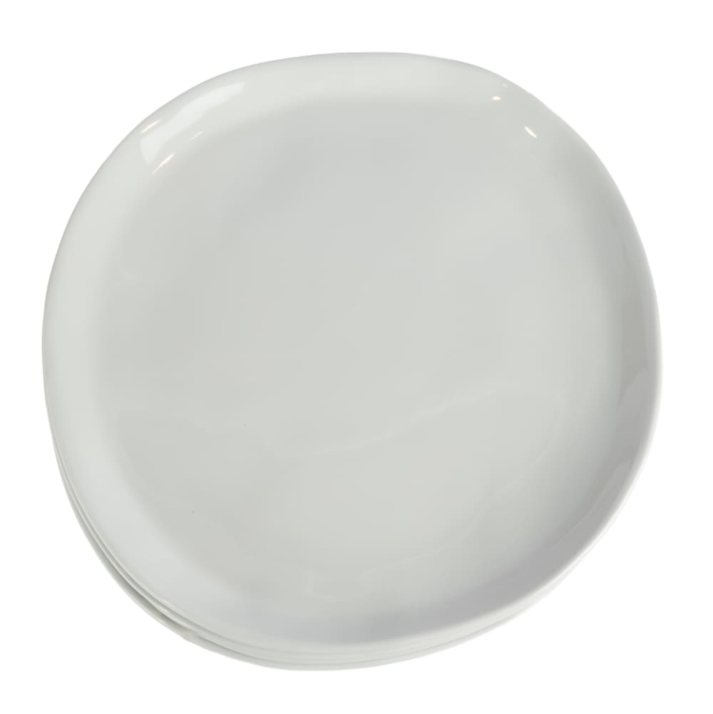 166-CMPP10CL 11 1/8" Round Melamine Coupe Plate, Cloud