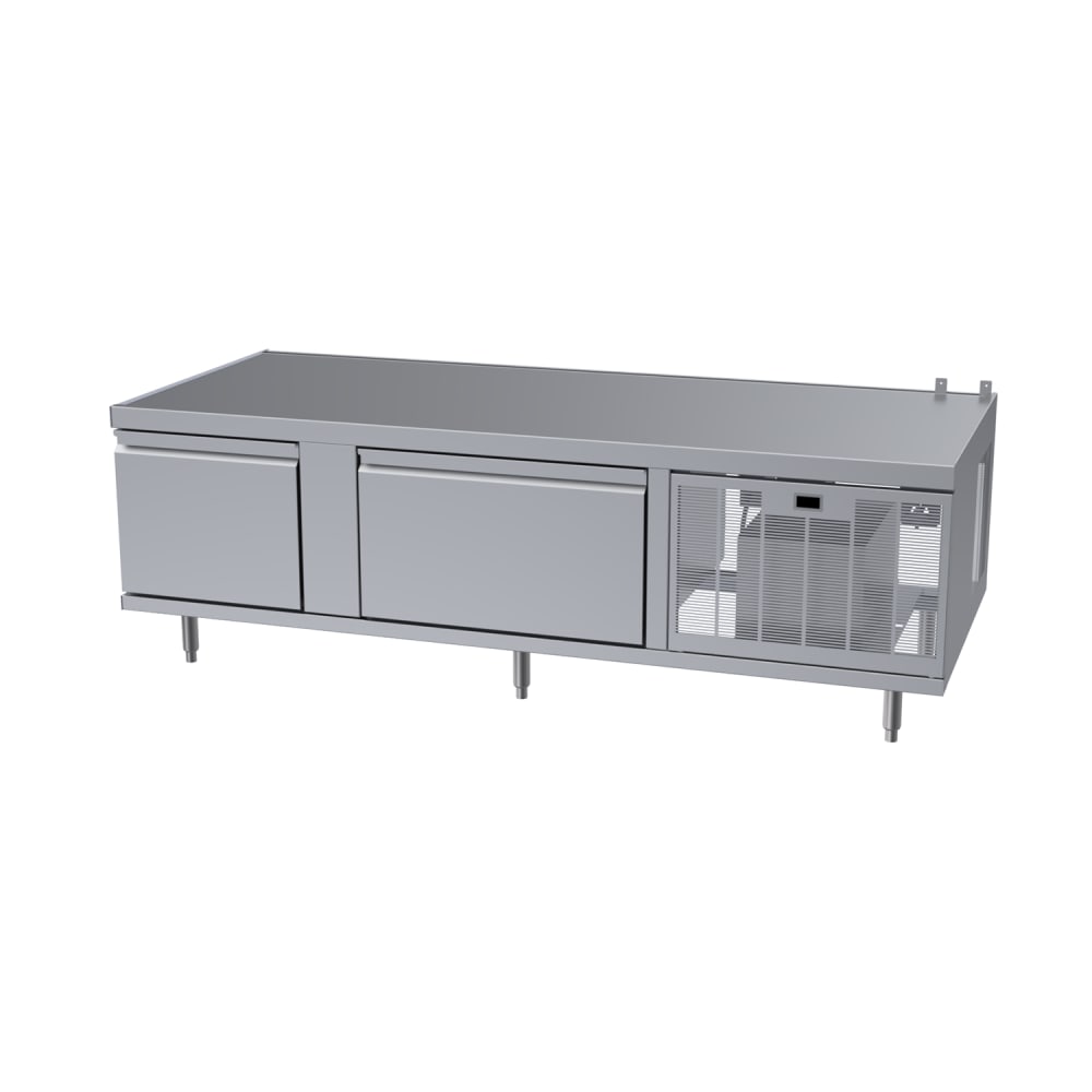 451-UN17FC78 78" Polar Cuisine Chef Base Freezer w/ 4 Drawers - 115v