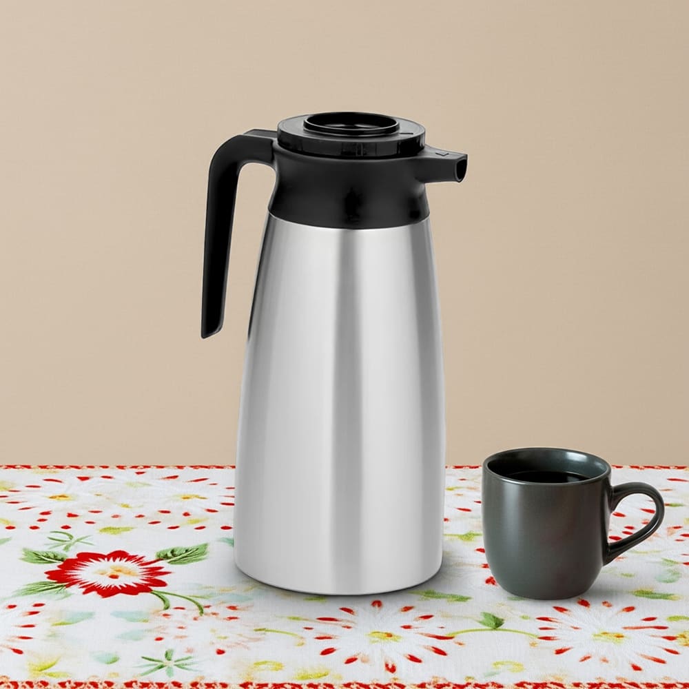 Bunn Thermal Pitcher, 1 9/10 Liter (64 oz), Stainless Steel