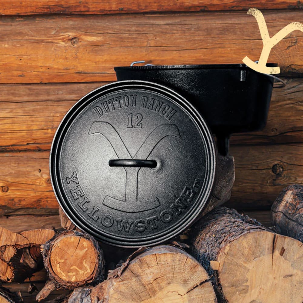 Lodge L12DCOYW Yellowstone Camp Dutch Oven - Thumbnail 5
