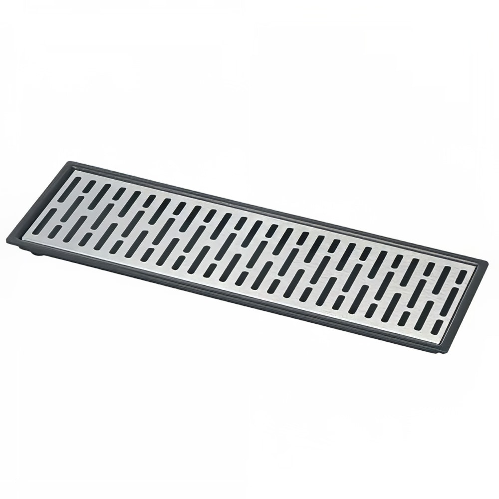 003-07324 Quad Drip Tray Assembly, 22 3/16" X 5 7/8 in, Set On or Drop-In Countertop