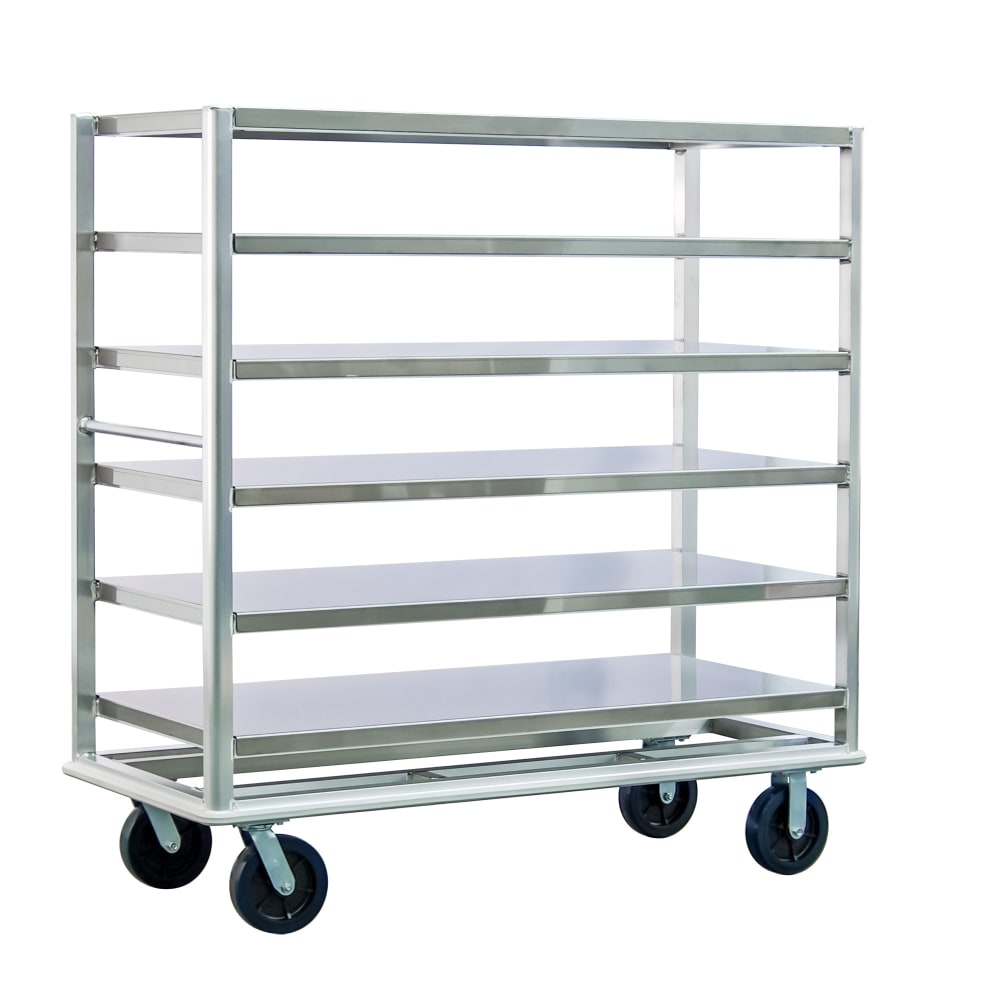 098-98183 Queen Mary Cart - 6 Levels, 3000 lb. Capacity, Stainless, Marine Edges