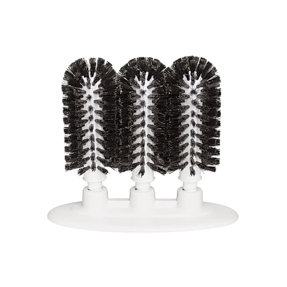 214-GWM300 3 Brush Manual Glass Washer w/ Suction Cup Base