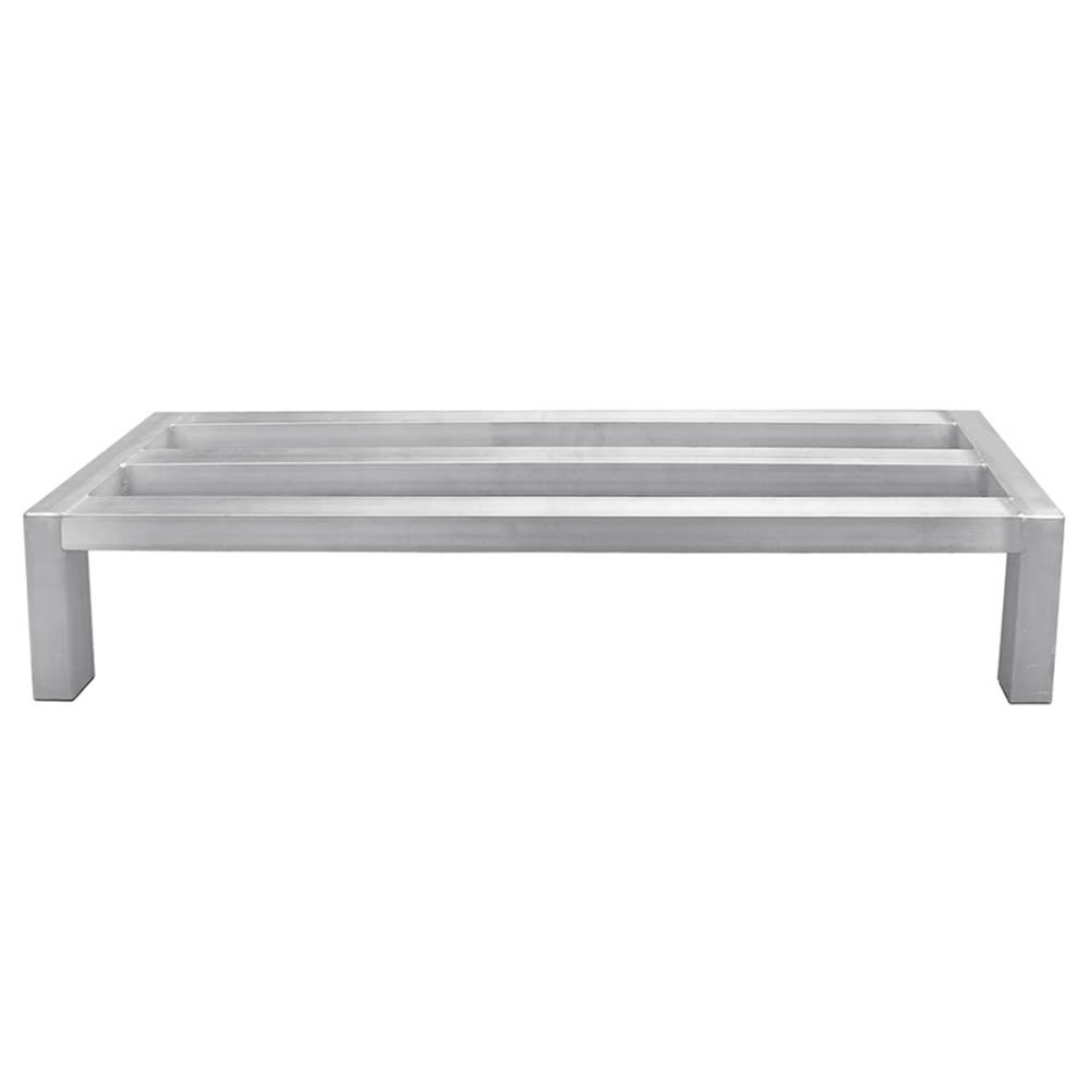 370-DNRK1448 48" Stationary Dunnage Rack w/ 1500 lb Capacity, Aluminum