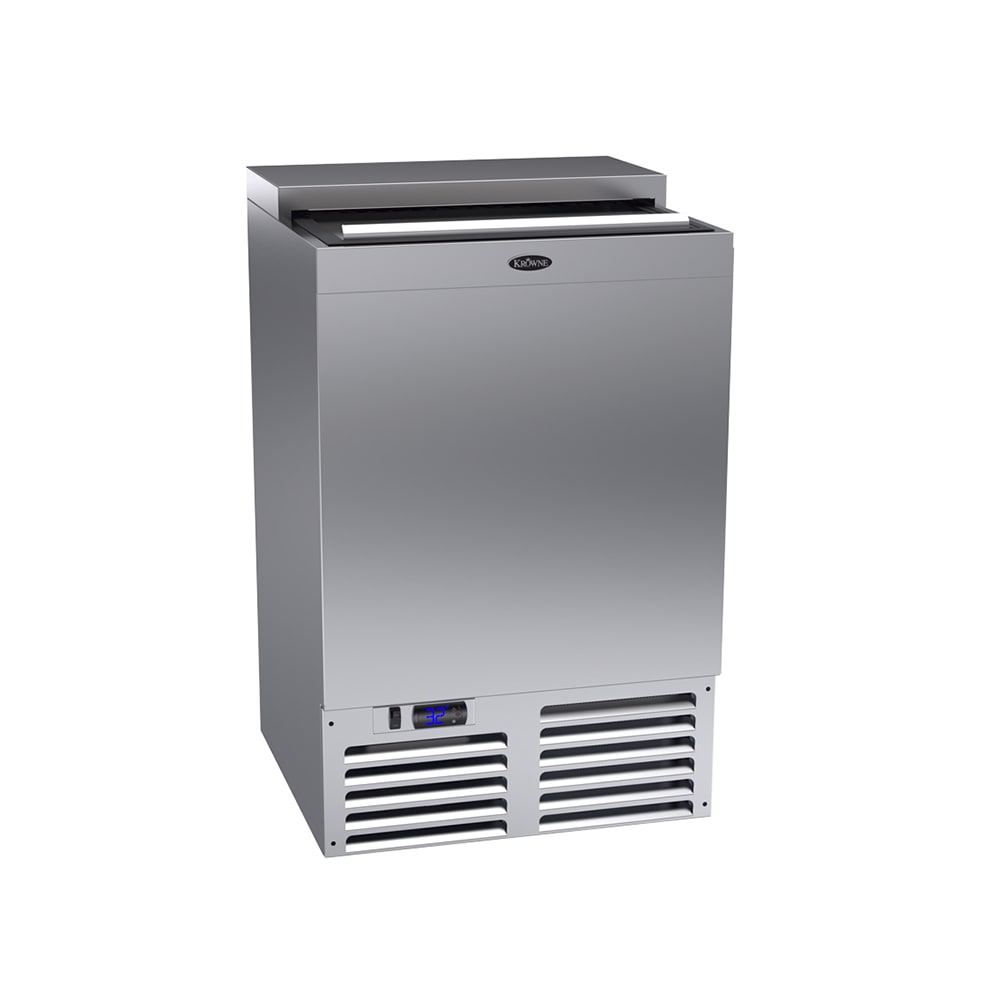 381-MC24S 1 Section Glass Chiller w/ 95 Mug Capacity - Stainless, 115v