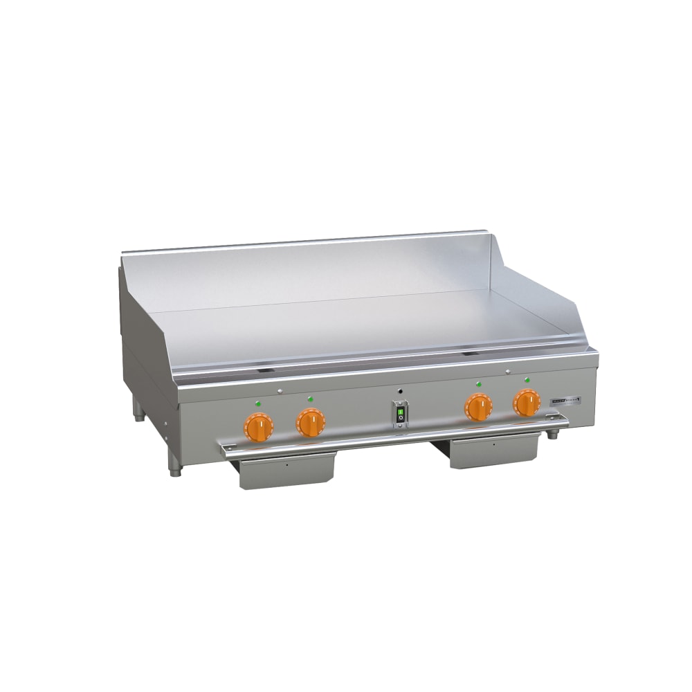 633-WSGPL4836CT 48" Gas Plancha w/ Thermostatic Controls - 3/4" Steel Plate, Liquid Pro...