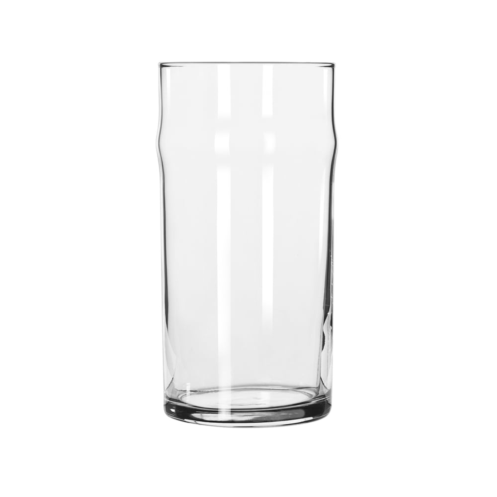634-1906HT 12 oz NO-NIK Beer Glass - Safedge Rim Guarantee