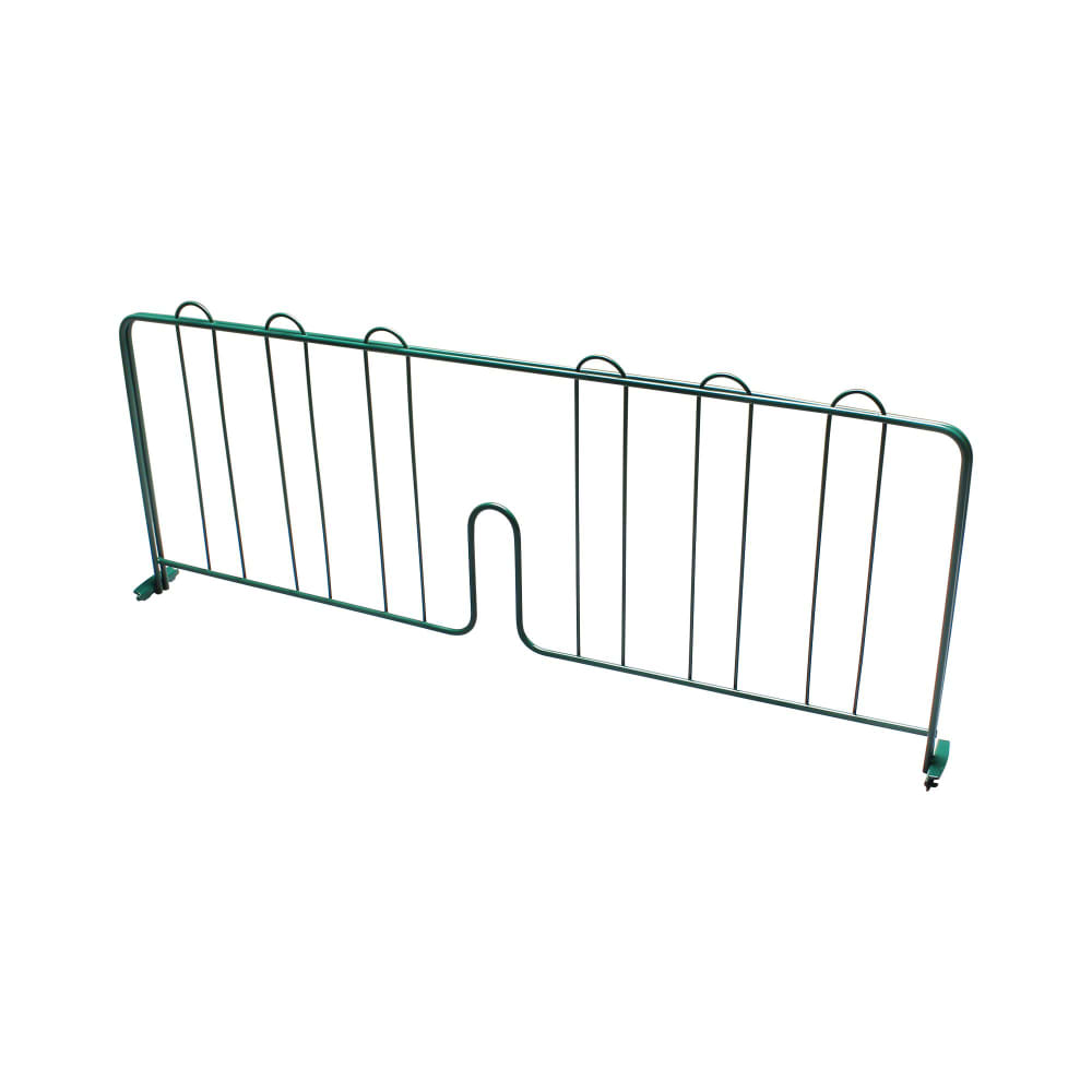 438-CMDE021 21" Wire Shelving Divider - Green