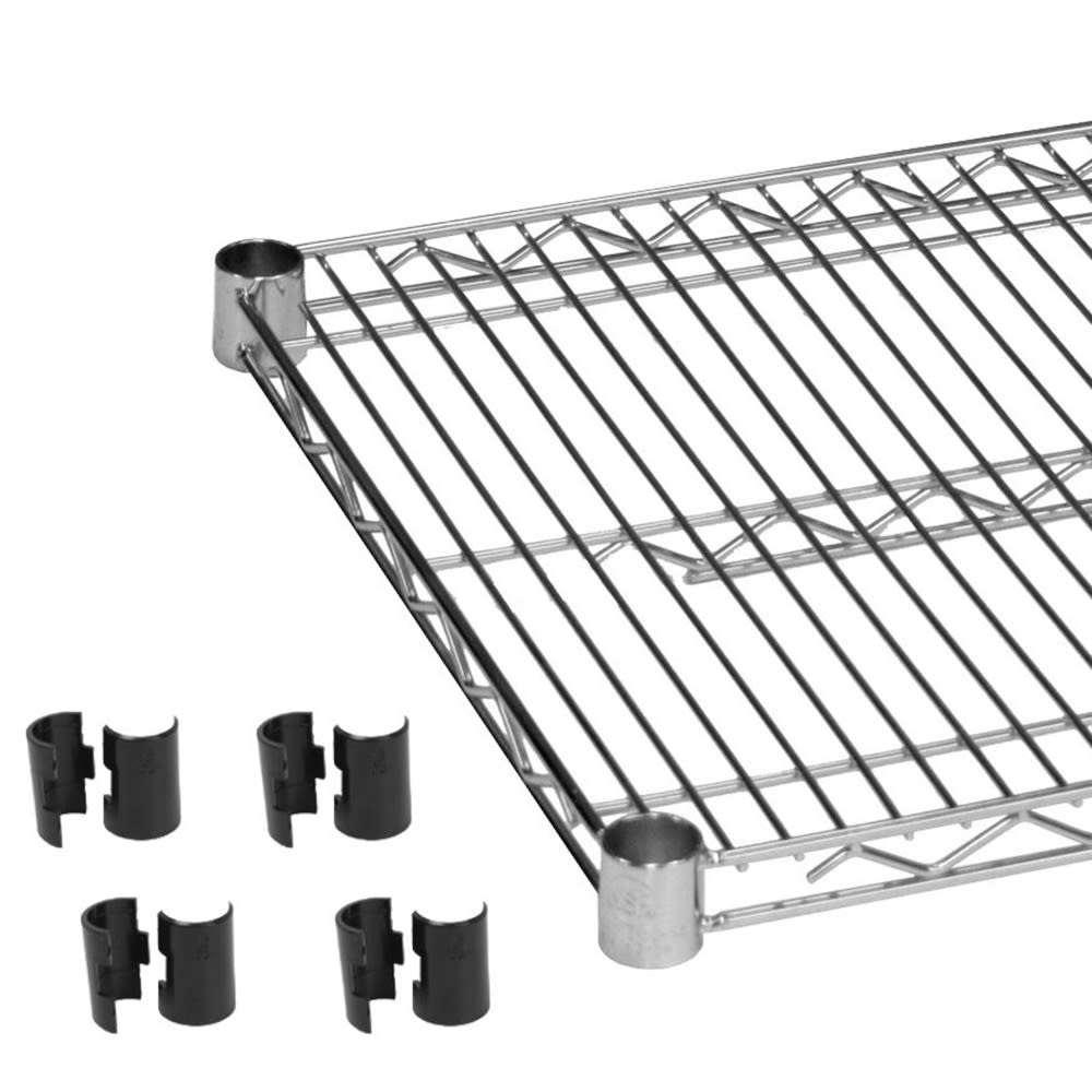 438-CMSV2448 Chrome Wire Shelf - 48"W x 24"D