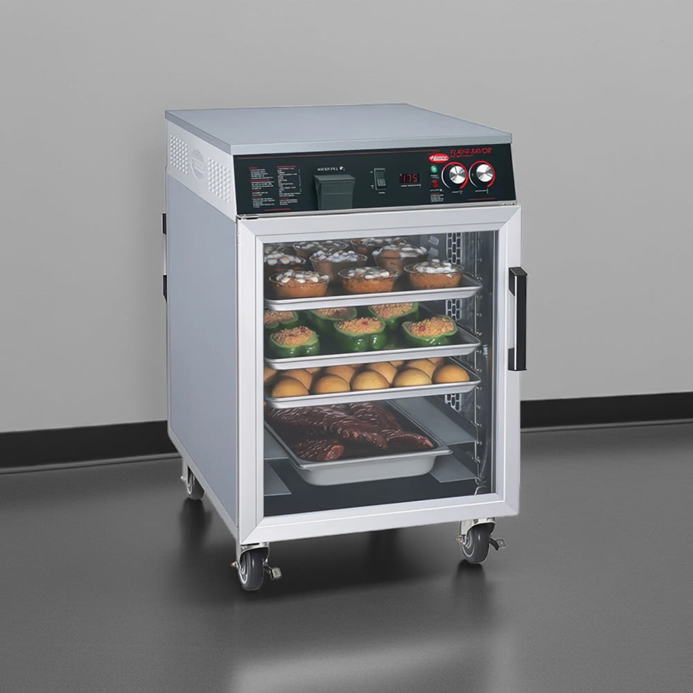 haco HC1A-HS-HS, Heated Cabinet, Single Section Pass Thru Upright, Half