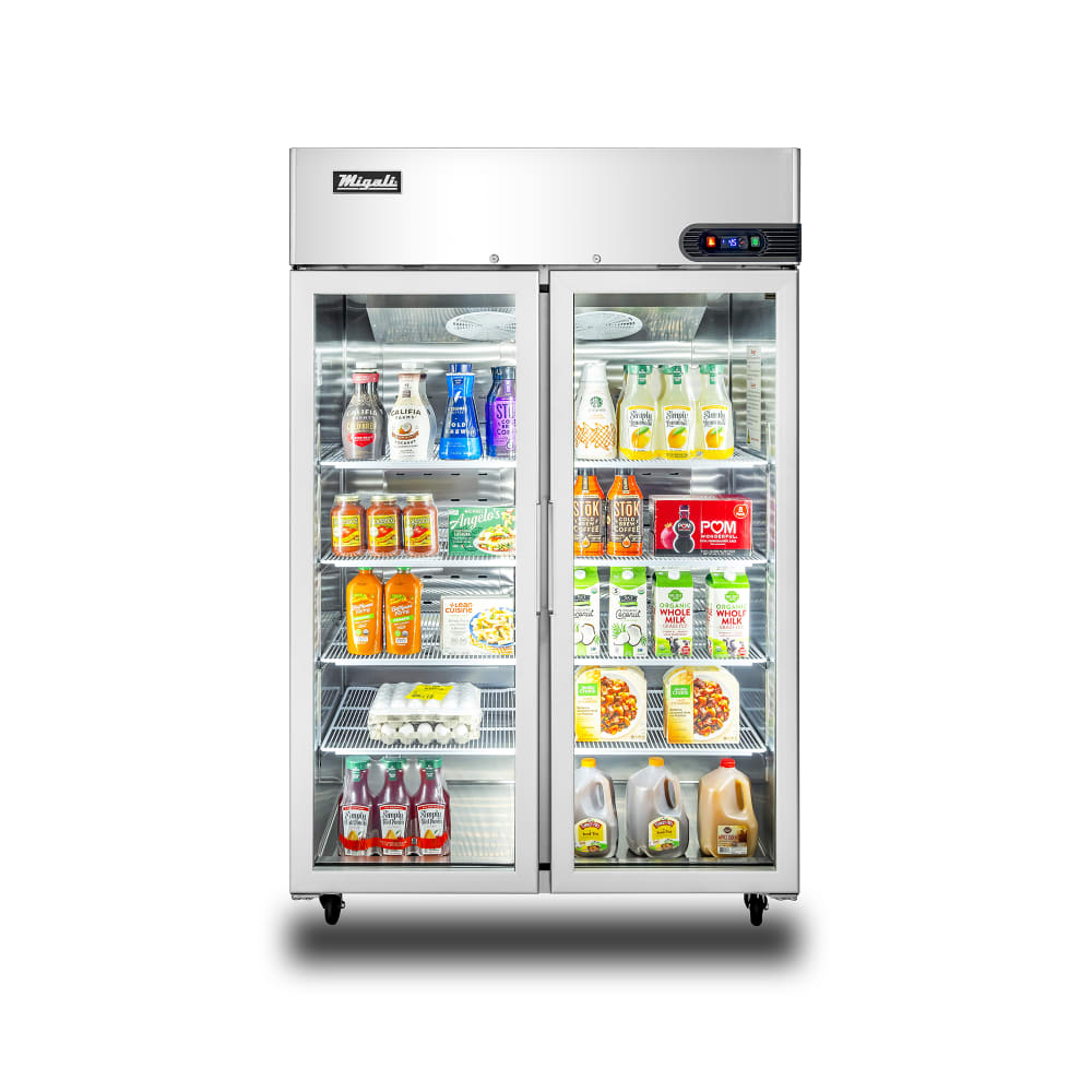 338-C2RGHC 51 7/10" Competitor Series® Two Section Reach In Refrigerator, (2) Left/Right Hin...