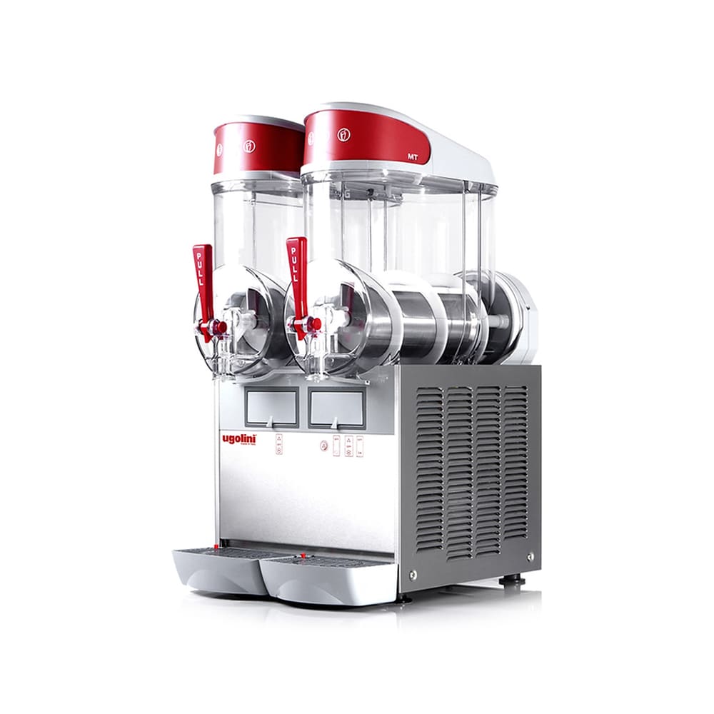 822-UEMT201K0 14 3/16" MT Frozen Drink Machine w/ (2) 2 3/5 gal Bowls - 115v