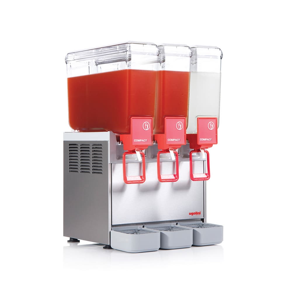 822-UEAC301K0 Arctic Compact Refrigerated Drink Dispenser w/ (3) 2 1/10 gal Bowls, Mixing, 115v