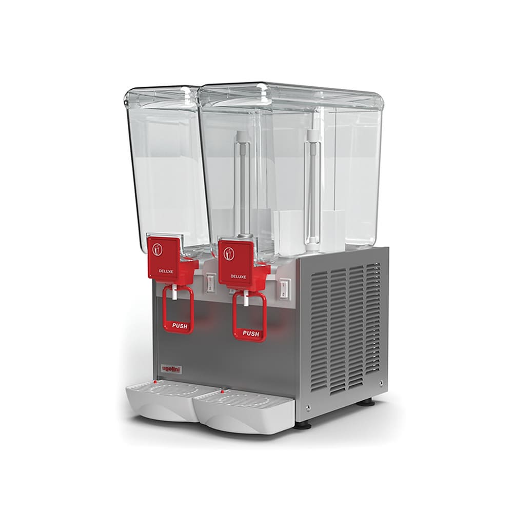 822-UEAD202K0 Arctic Deluxe Refrigerated Drink Dispenser w/ (2) 5 3/10 gal Bowls, Mixing, 115v