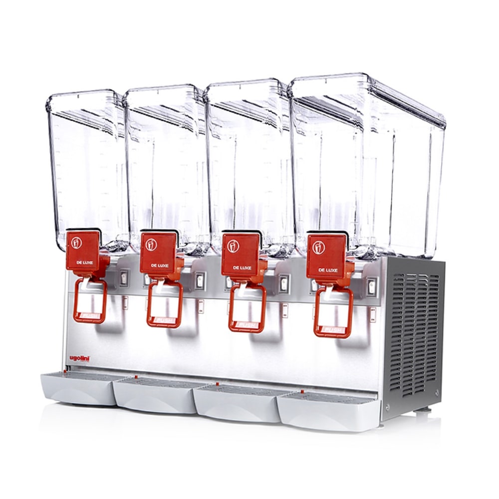 822-UEAD402K0 Arctic Deluxe Refrigerated Drink Dispenser w/ (4) 5 3/10 gal Bowls, Mixing, 115v