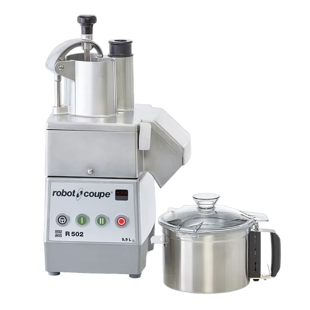 126-R502 2 Speed Continuous Feed Food Processor w/ 5 1/2 qt Bowl, 208 240v/3ph