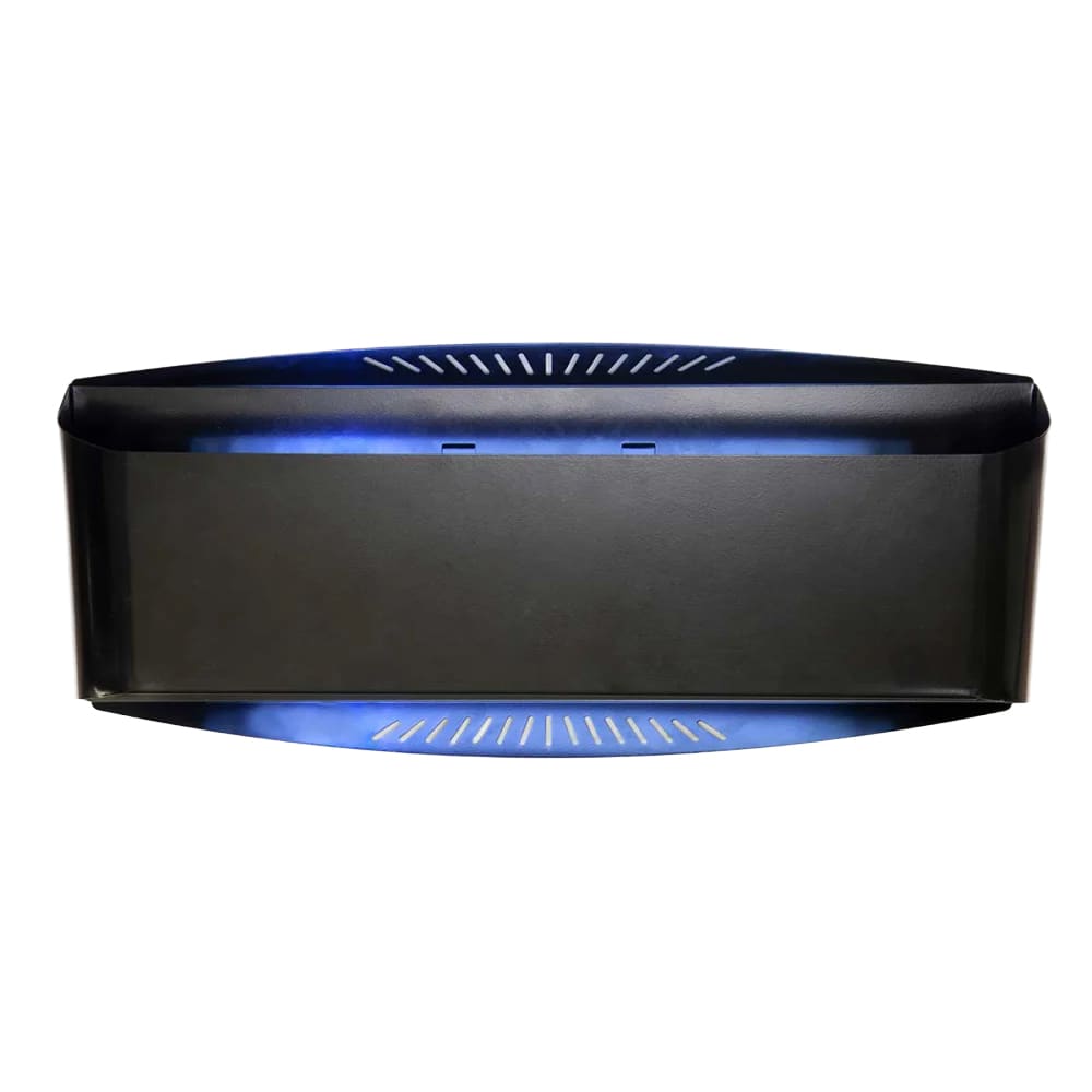 477-FL30BLS Wall Mount Insect Light Trap w/ Glueboard - 900 sq ft Range, Black