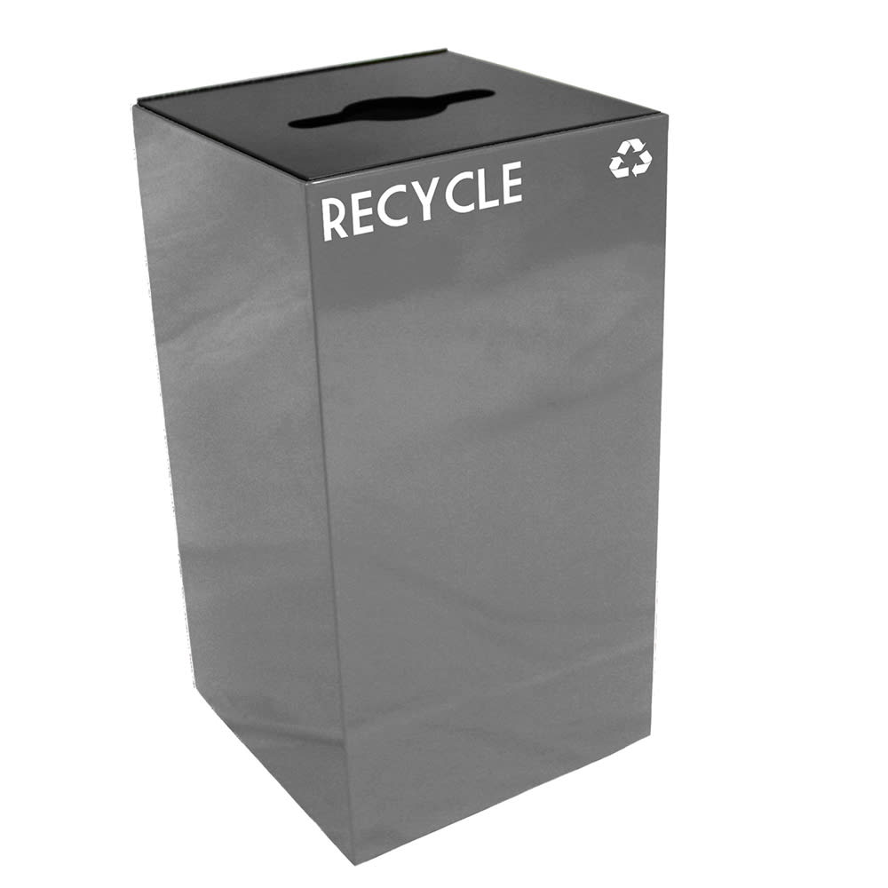 125-28GC04SL 28 gal Multiple Materials Recycle Bin - Indoor, Fire Resistant