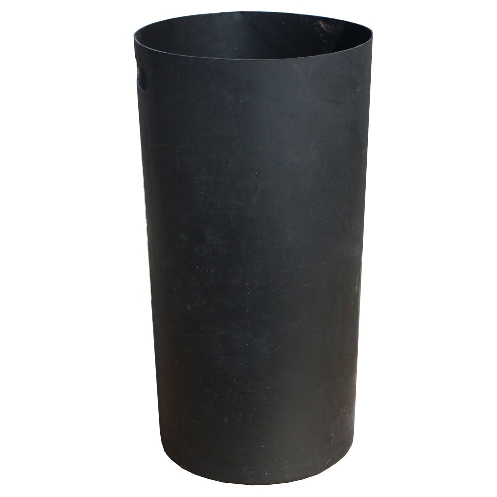 125-SMB24L 24 gal Round Rigid Trash Can Liner, Plastic - Black