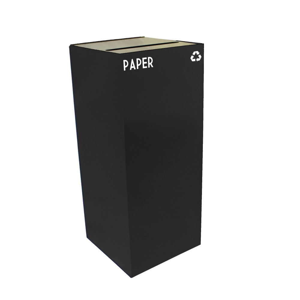 125-36GC02CB 36 gal Paper Recycle Bin - Indoor, Fire Resistant