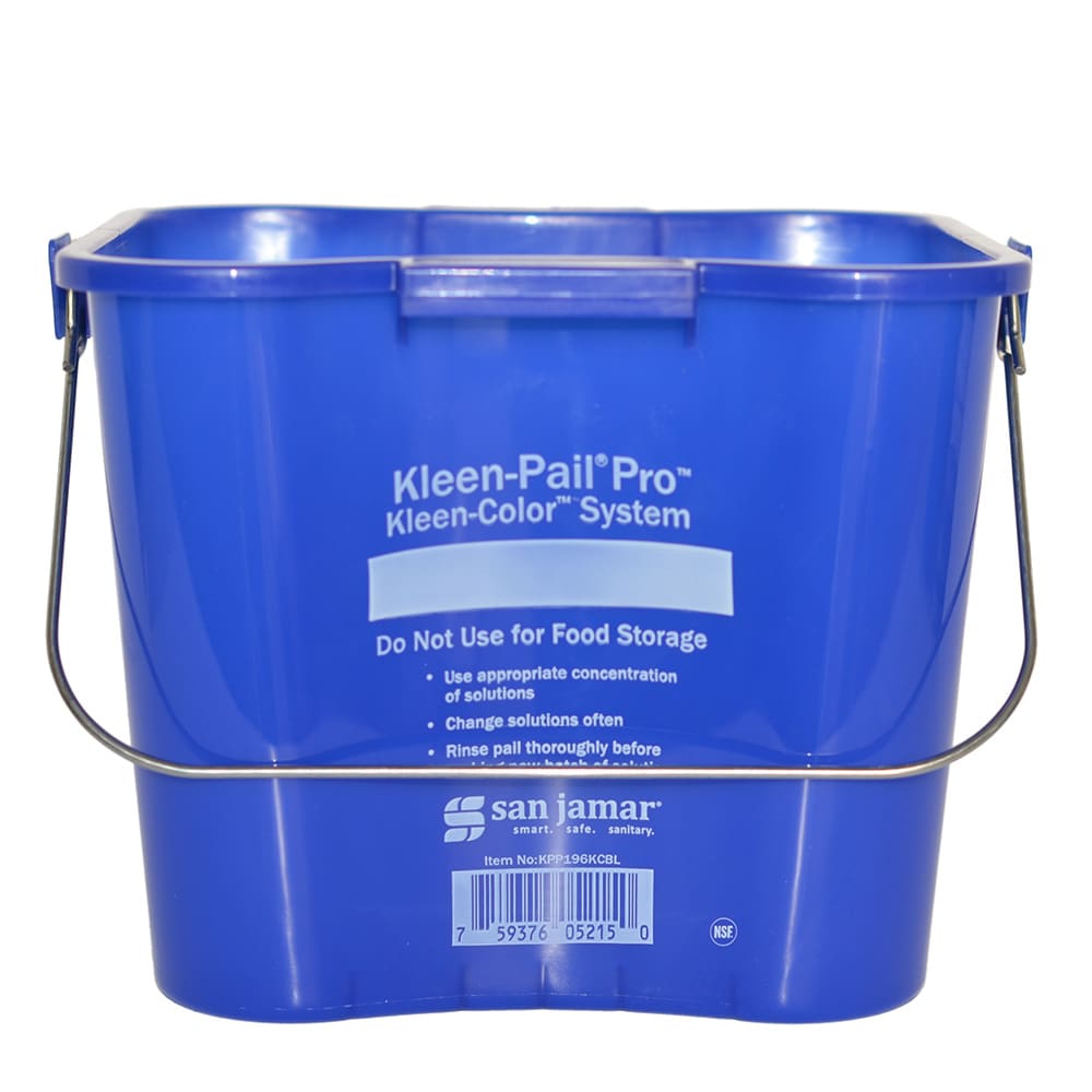 094-KPP196KCBL 6 qt Kleen-Pail® Pro™ - Plastic, Blue
