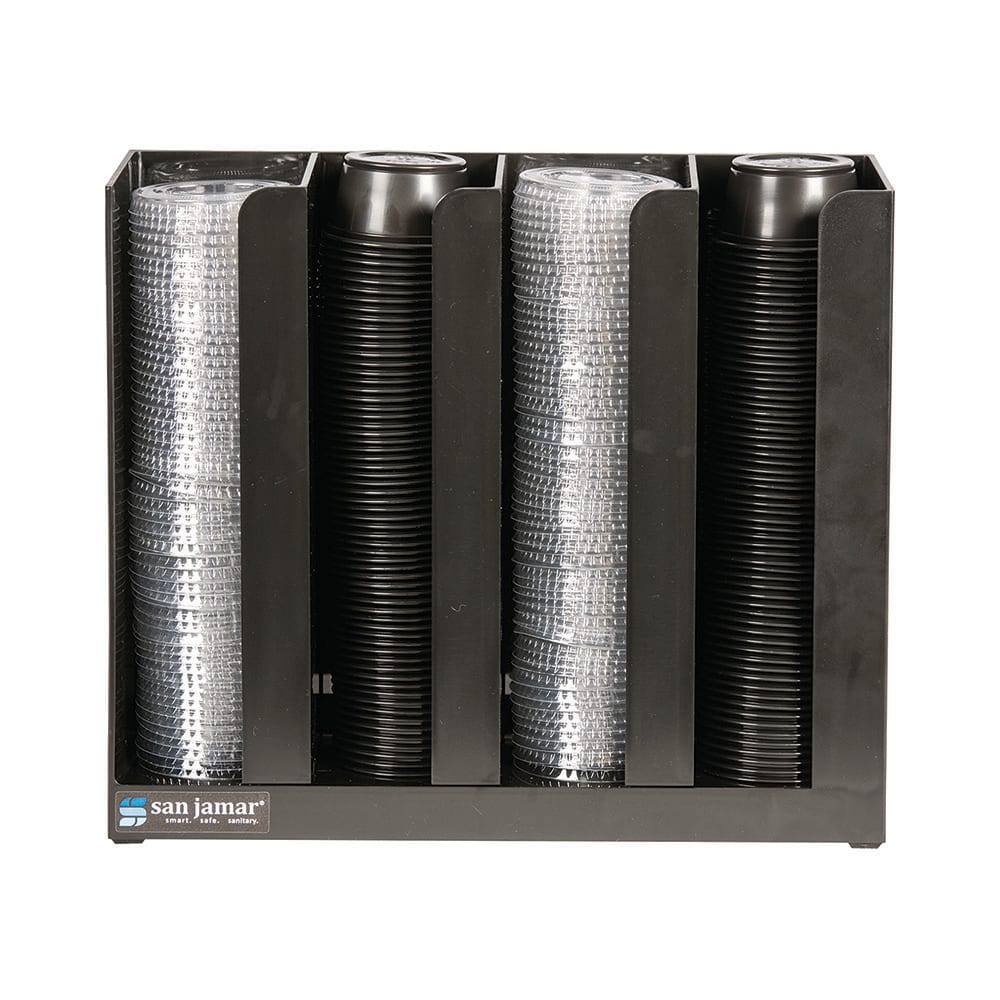 094-PCL2 Cup & Lid Organizer, (4) Compartment, Portion Cups
