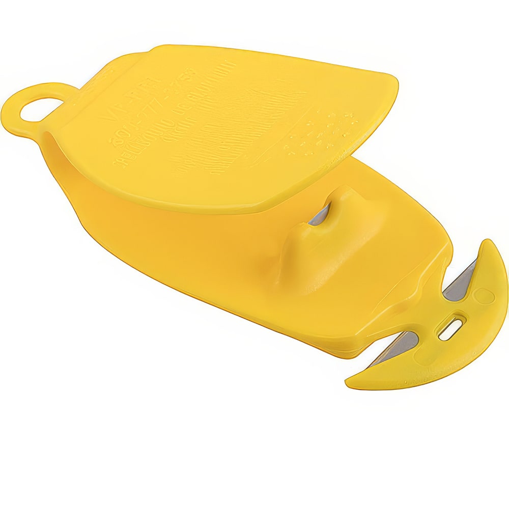 649-1421759 Viper PRO® Multi-Purpose Box Cutter - Plastic, Yellow