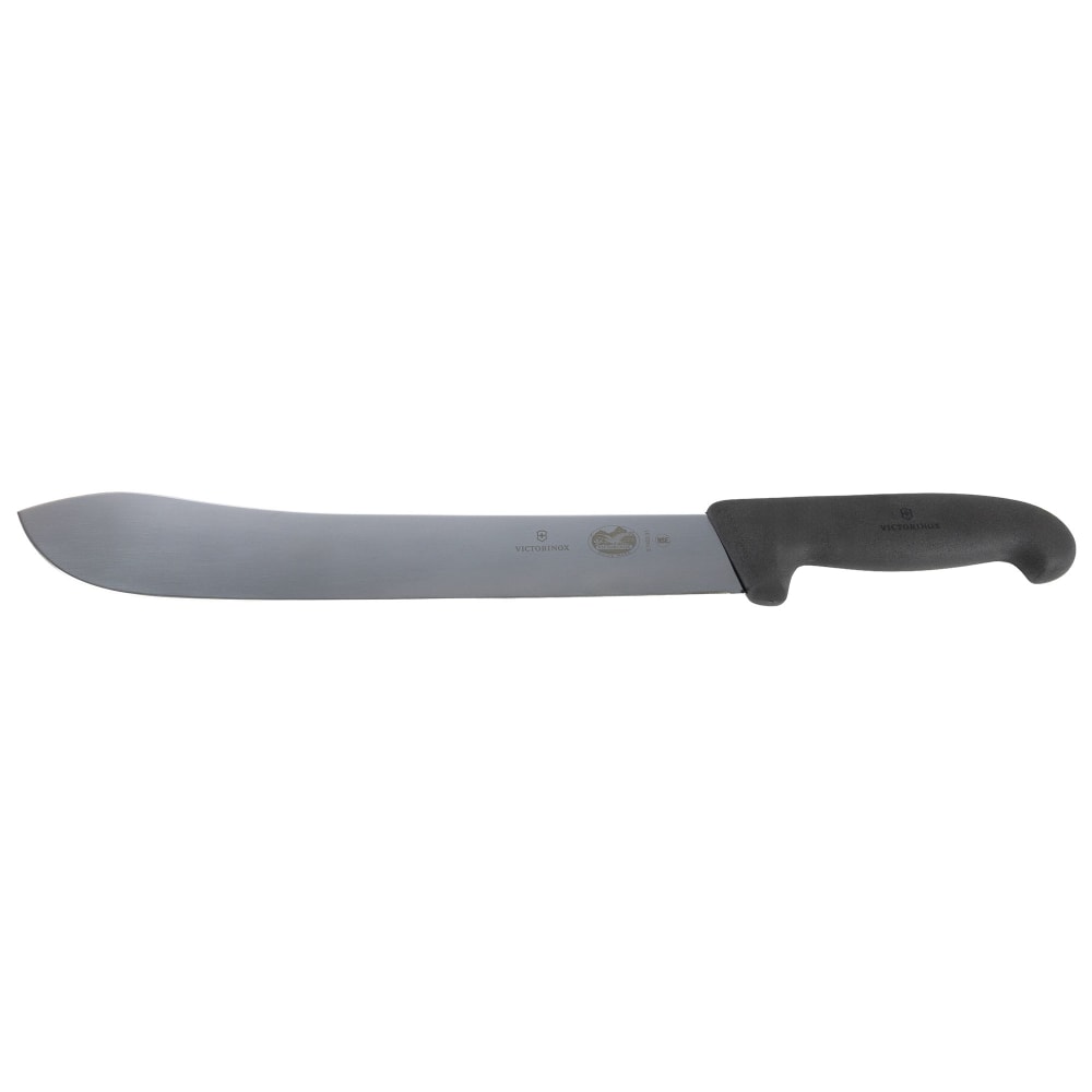 037-47531 Butcher Knife w/ 12" Blade, Black Fibrox® Nylon Handle