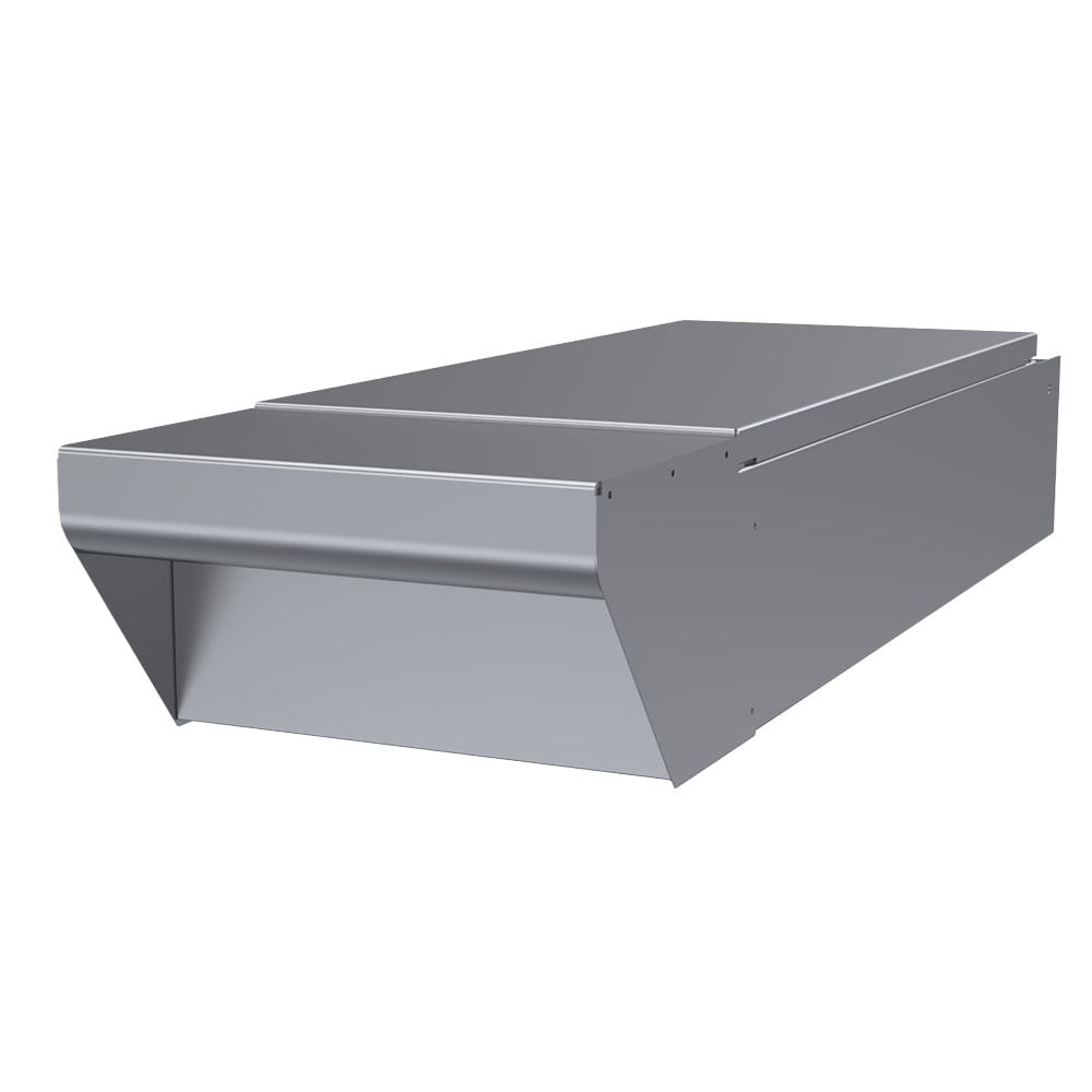 451-M12SP Master Series Spreader Plate, 12"W Top, Range Line Work Surface Only, Black Sides