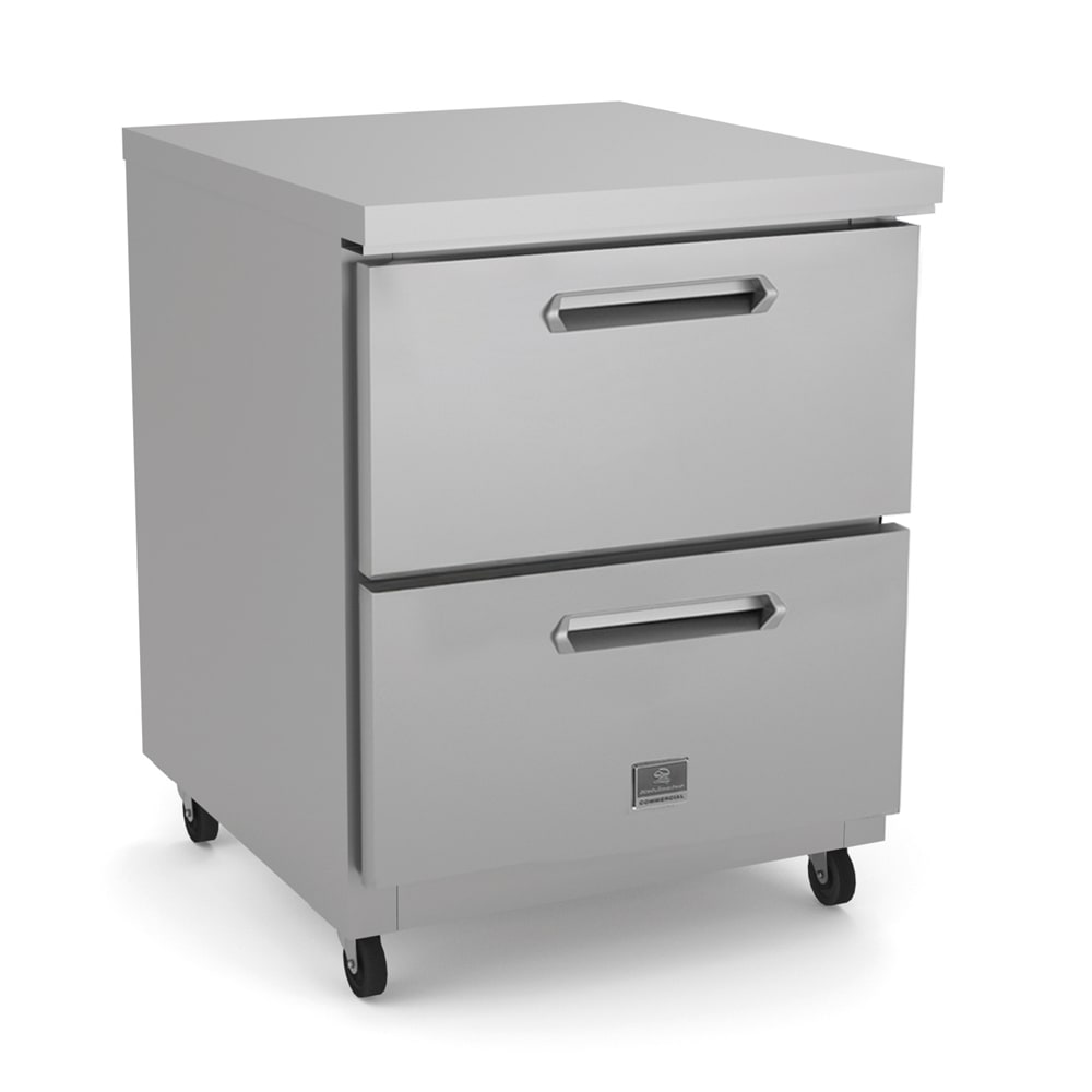 260-KCHUC27R32DK 27" Undercounter Refrigerator w/ (1) Section & (2) Drawers, 115v