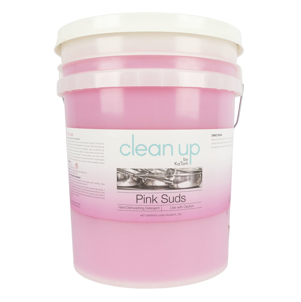 876-KAT5200D5 5 gal Pink Suds Dish Detergent