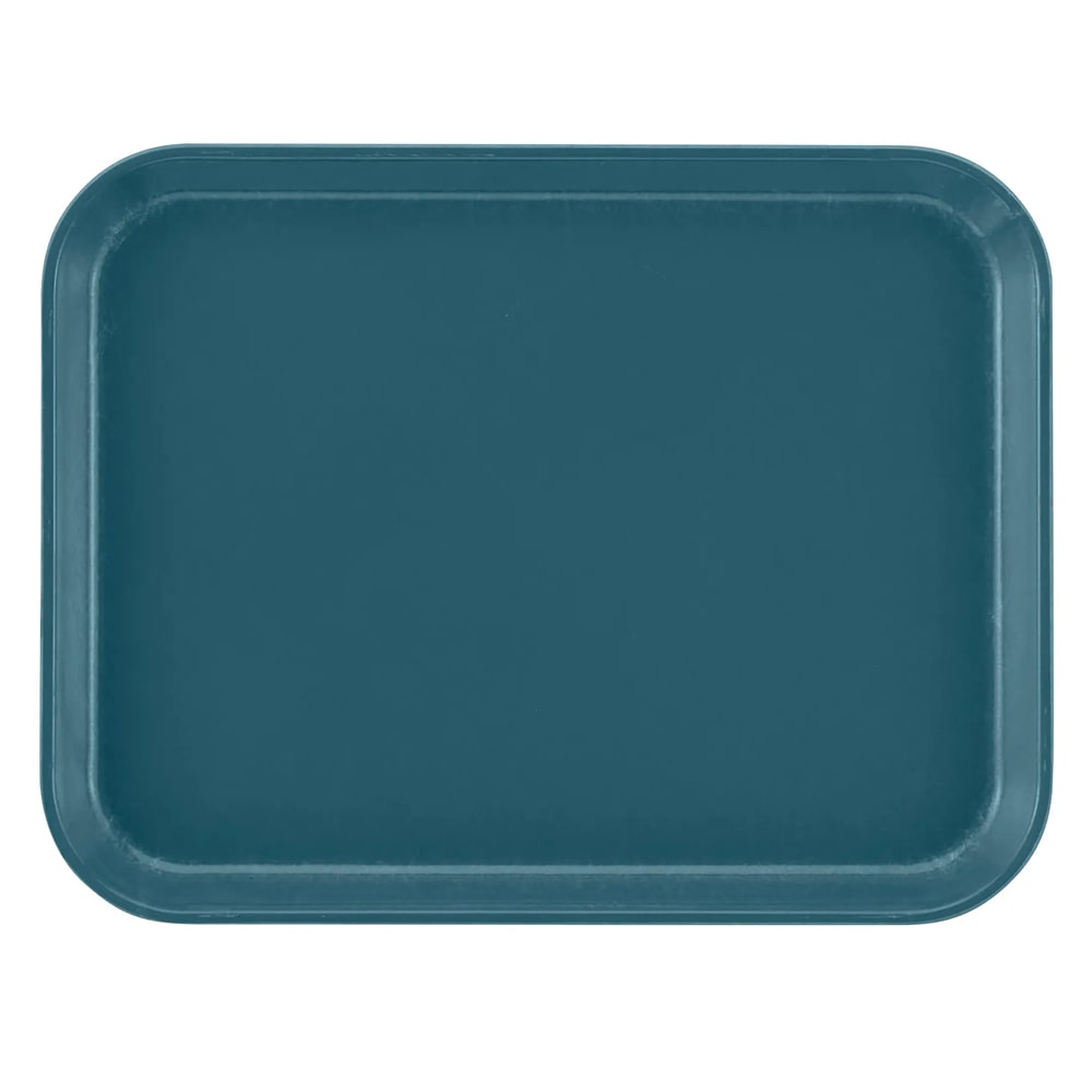 144-1014401 Fiberglass Camtray® Cafeteria Tray - 13 3/4"L x 10 5/8" W, Slate Blue