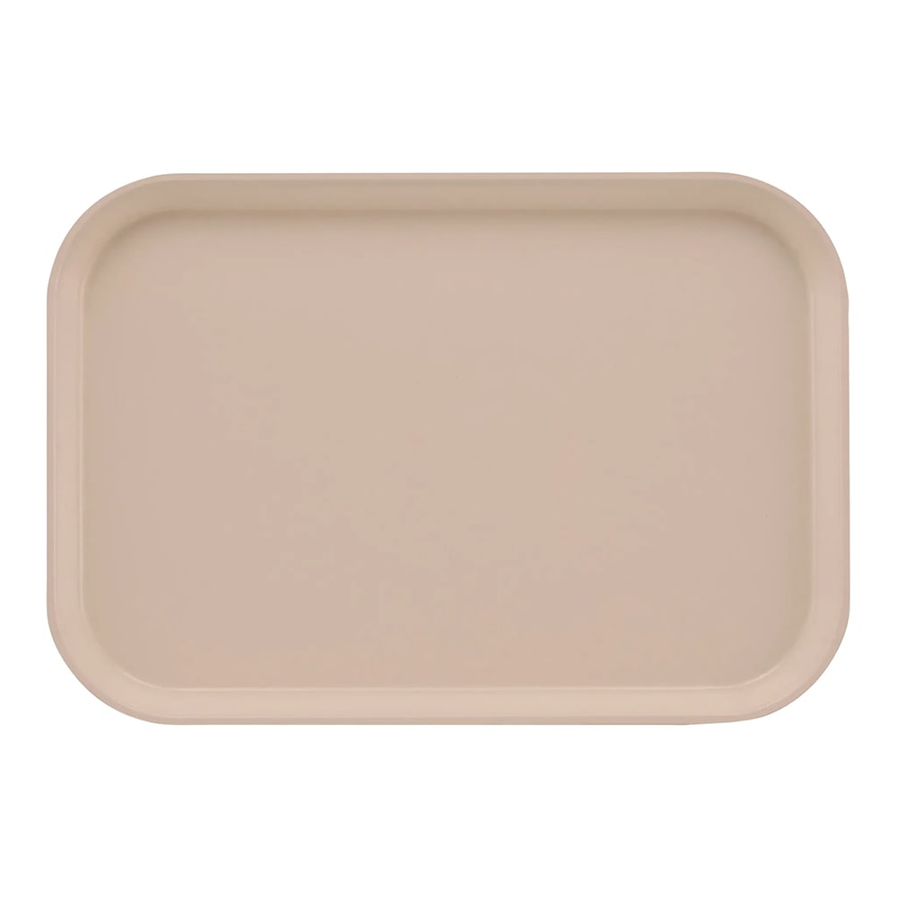 144-1015106 Fiberglass Camtray® Cafeteria Tray Insert - 15"L x 10 1/8" W, Light Peach