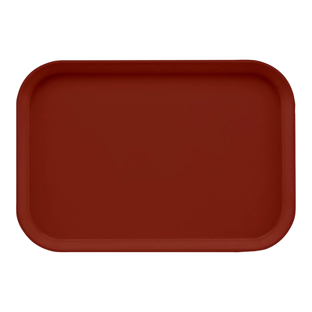 144-1015501 Fiberglass Camtray® Cafeteria Tray Insert - 15"L x 10 1/10" W, Real Rust
