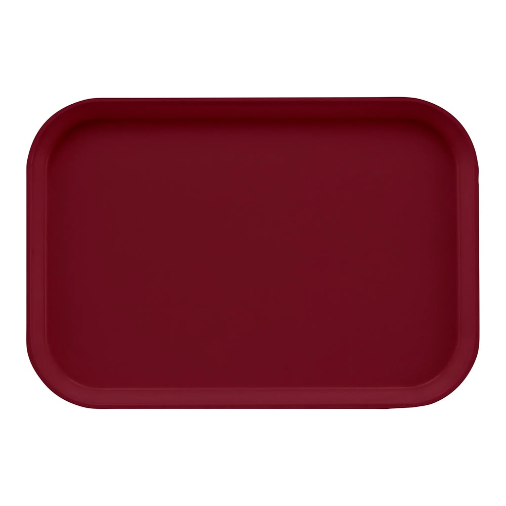 144-1015522 Fiberglass Camtray® Cafeteria Tray Insert - 15"L x 10 1/10" W, Burgundy Win...