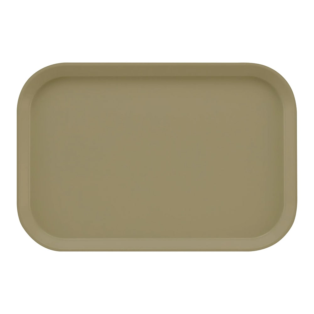 144-1116104 Fiberglass Camtray® Cafeteria Tray Insert - 15 4/5"L x 10 4/5"W, Desert Tan