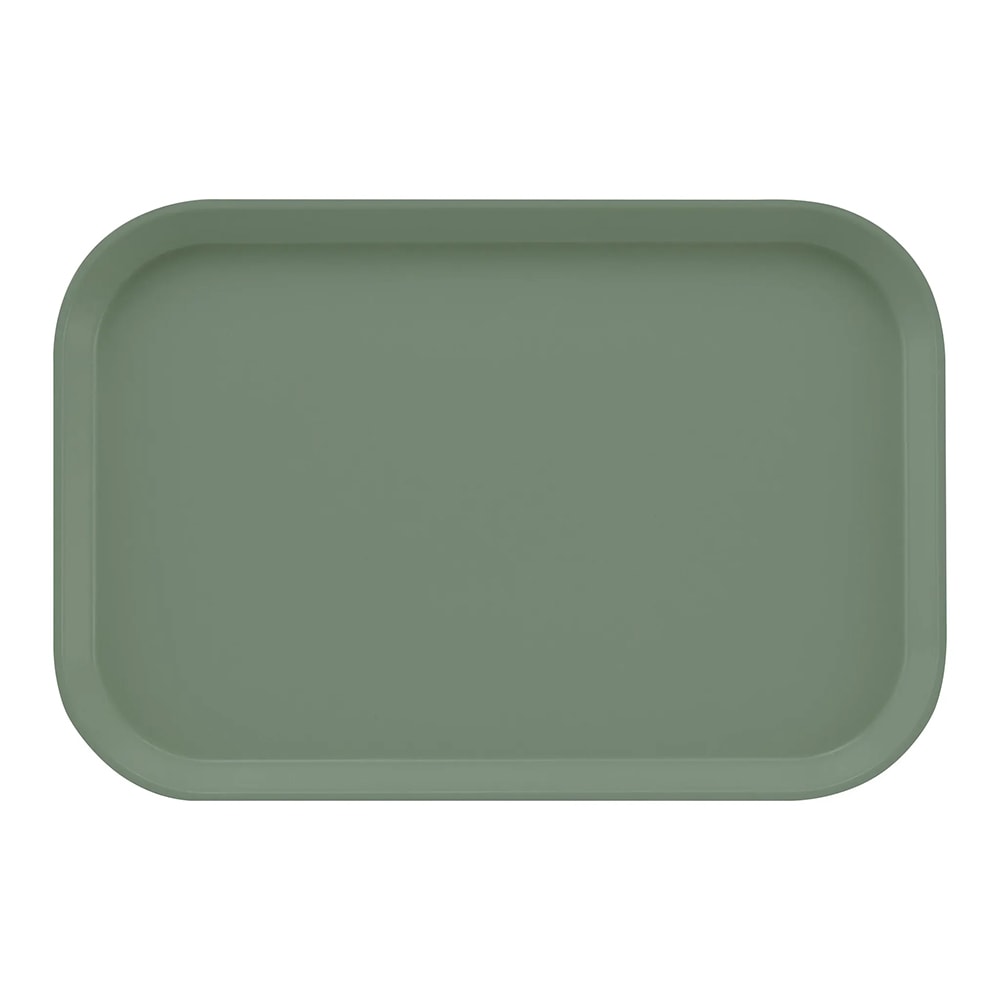 144-1116107 Fiberglass Camtray® Cafeteria Tray Insert - 15 4/5"L x 10 4/5"W, Pearl Gray