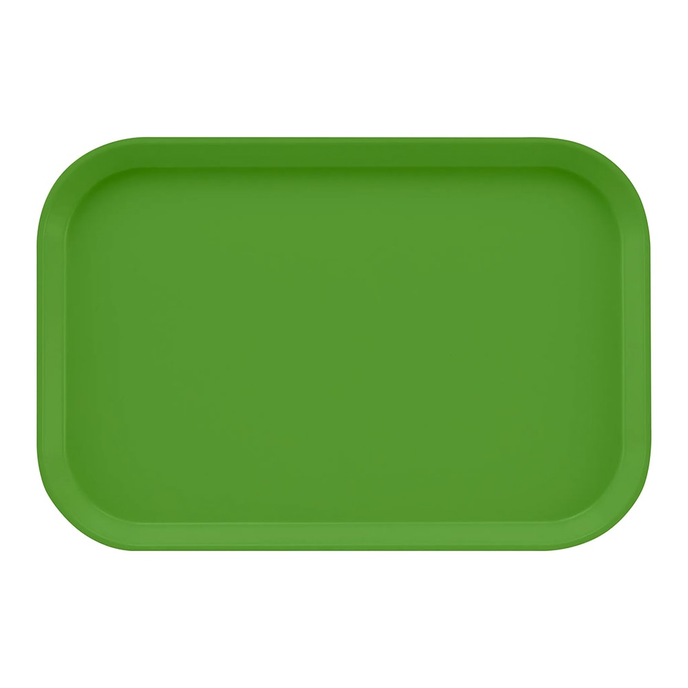 144-1116113 Fiberglass Camtray® Cafeteria Tray Insert - 15 4/5"L x 10 4/5"W, Limeade