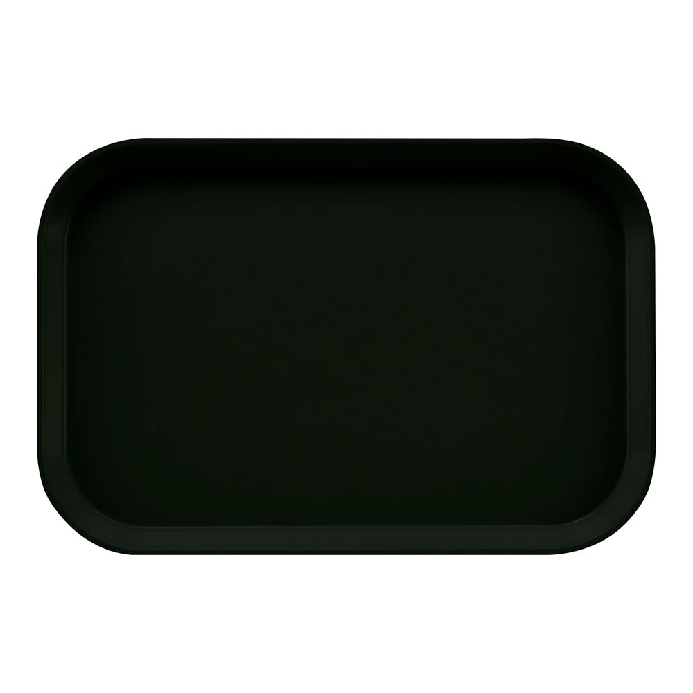 144-1116110 Fiberglass Camtray® Cafeteria Tray Insert - 15 4/5"L x 10 4/5"W, Black