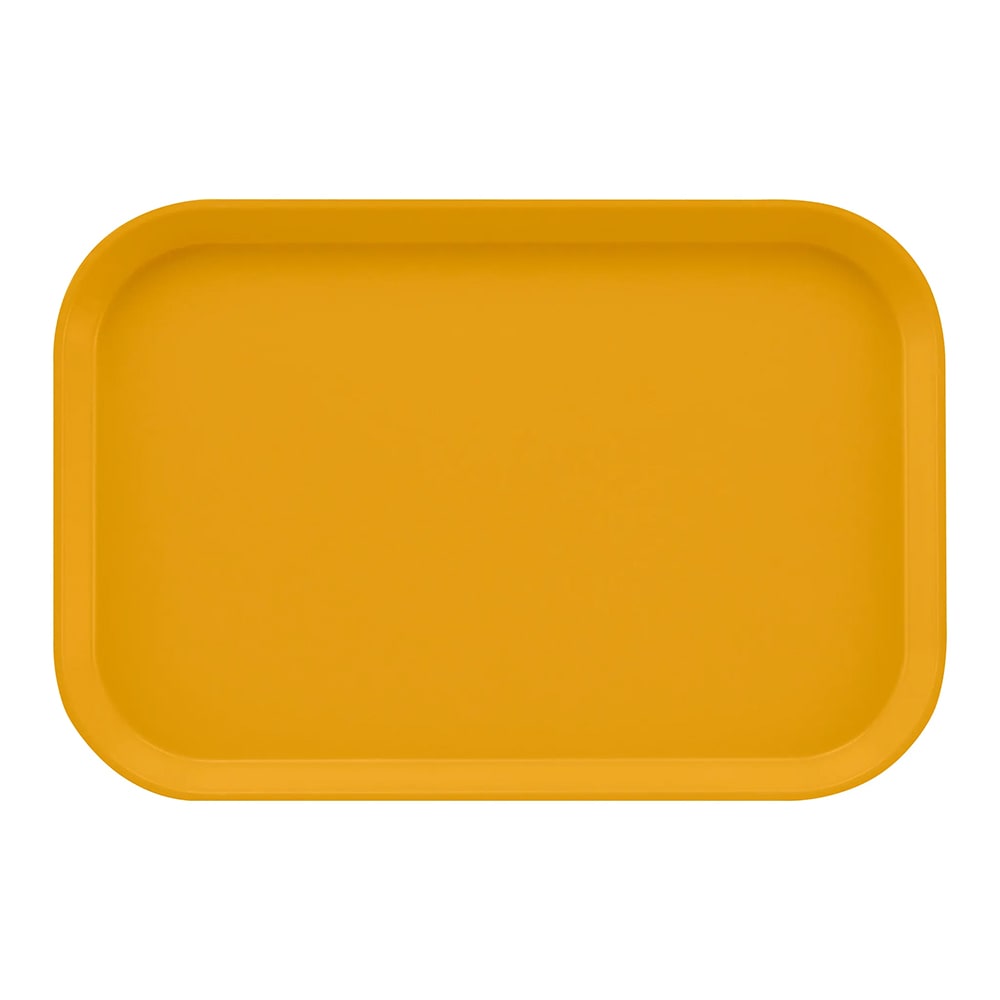 144-1116171 Fiberglass Camtray® Cafeteria Tray Insert - 15 4/5"L x 10 4/5"W, Tuscan Gol...
