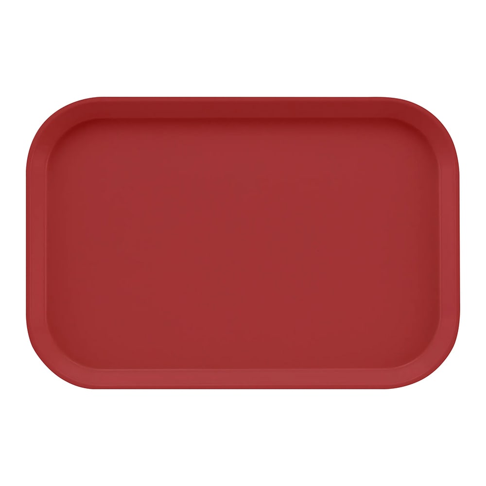 144-1116410 Fiberglass Camtray® Cafeteria Tray Insert - 15 4/5"L x 10 4/5"W, Raspberry...