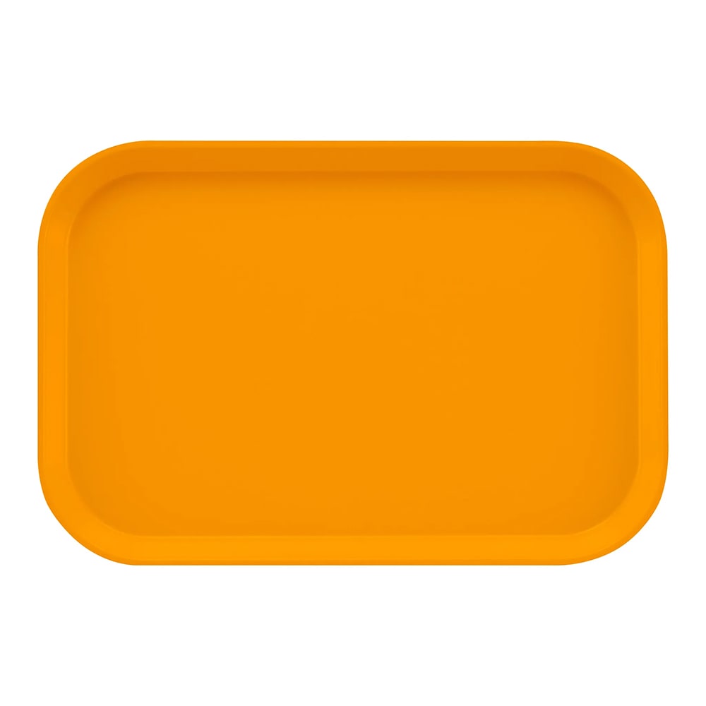 144-1116504 Fiberglass Camtray® Cafeteria Tray Insert - 15 4/5"L x 10 4/5"W, Mustard