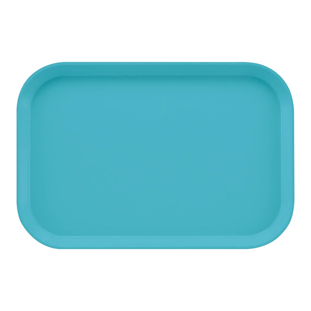 144-1116518 Fiberglass Camtray® Cafeteria Tray Insert - 15 4/5"L x 10 4/5"W, Robin Egg...