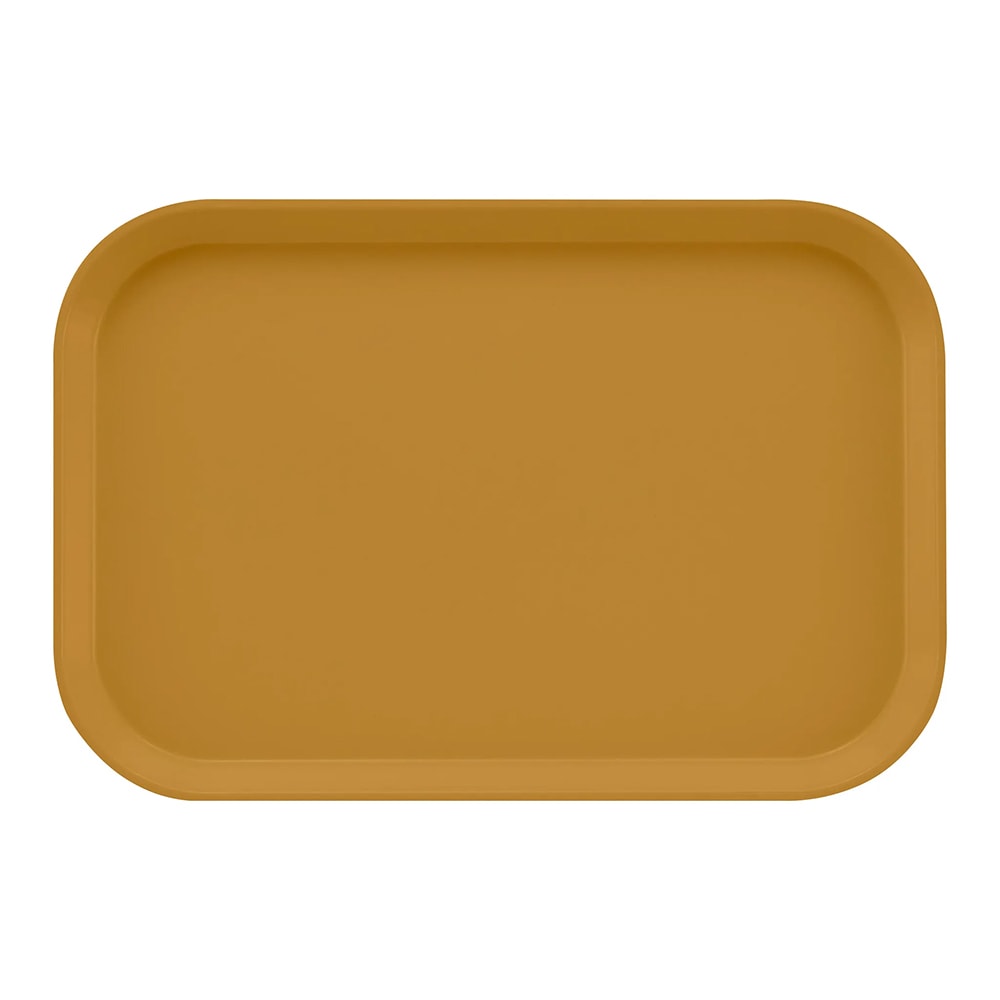 144-1116514 Fiberglass Camtray® Cafeteria Tray Insert - 15 4/5"L x 10 4/5"W, Earthen Go...