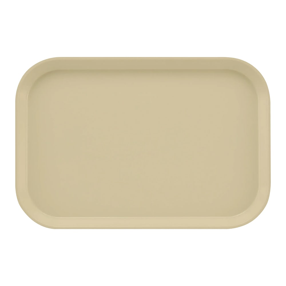 144-1116537 Fiberglass Camtray® Cafeteria Tray Insert - 15 4/5"L x 10 4/5"W, Cameo Yell...