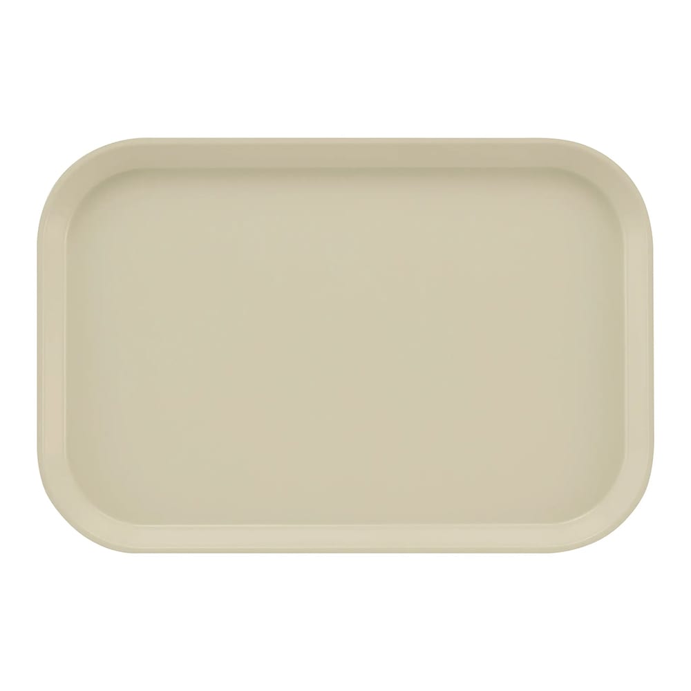 144-1116538 Fiberglass Camtray® Cafeteria Tray Insert - 15 4/5"L x 10 4/5"W, Cottage Wh...
