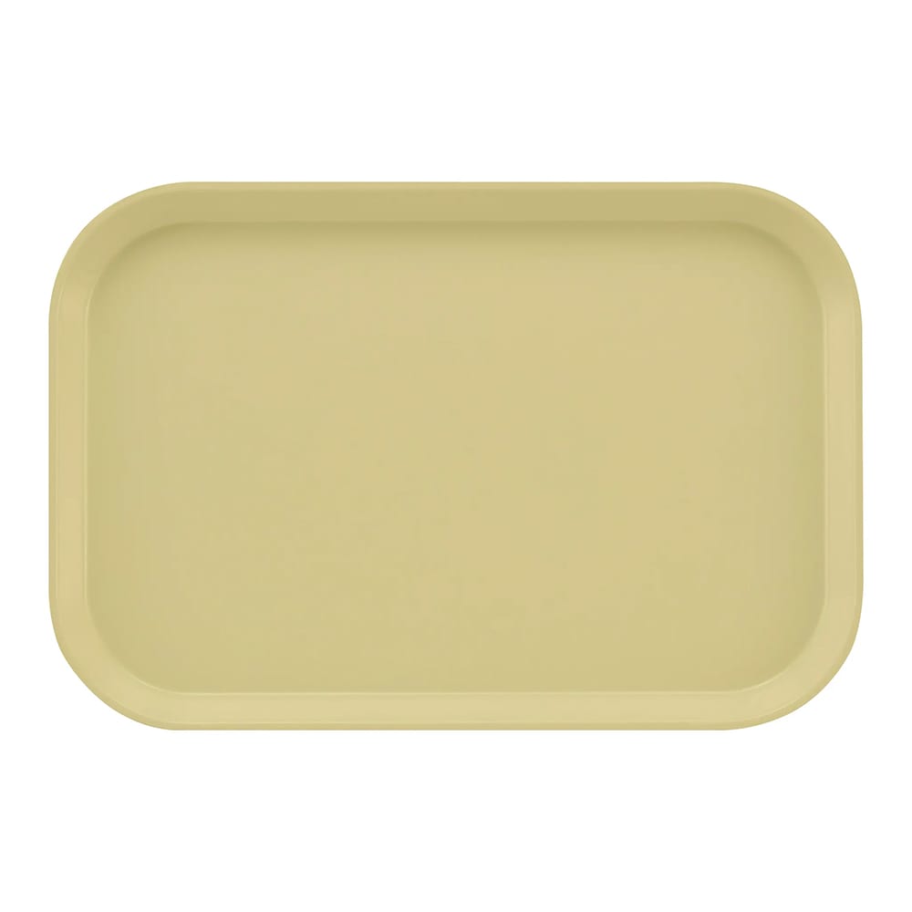 144-1116536 Fiberglass Camtray® Cafeteria Tray Insert - 15 4/5"L x 10 4/5"W, Lemon Chif...