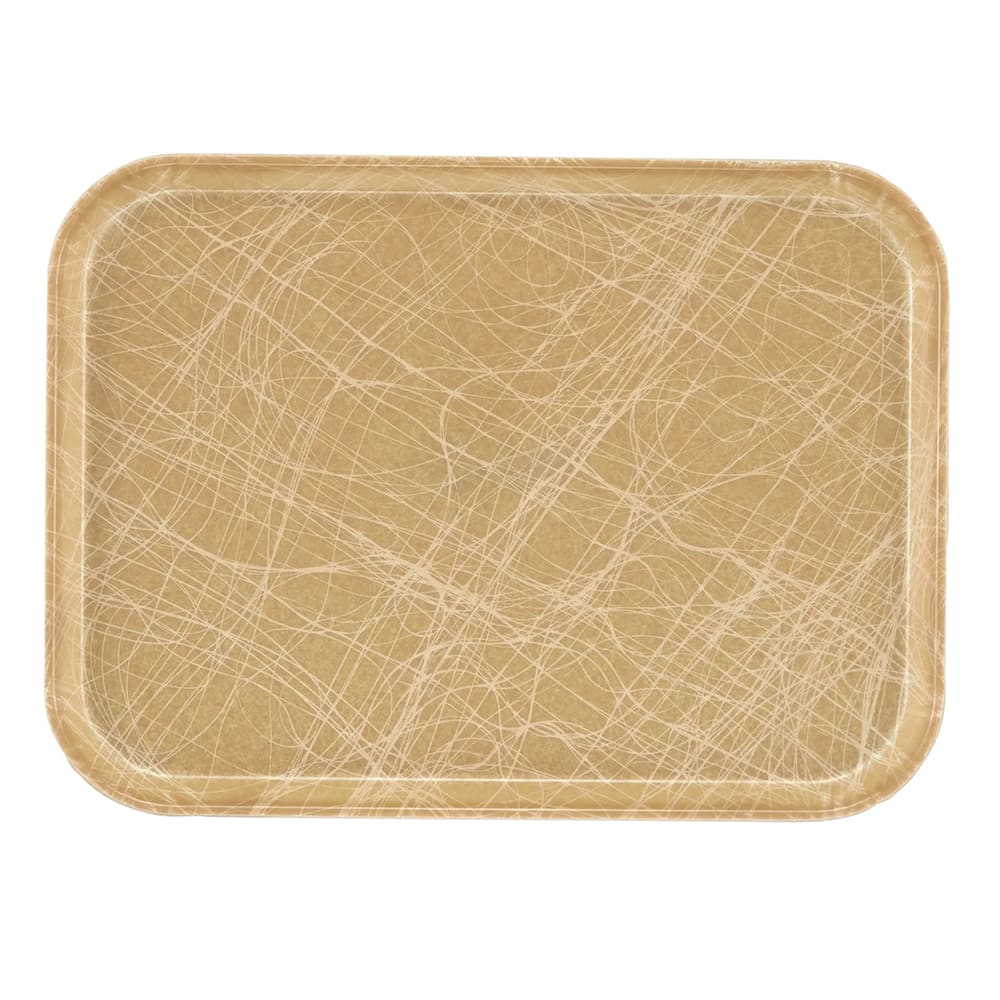 144-1116214 Fiberglass Camtray® Cafeteria Tray Insert - 15 4/5"L x 10 4/5"W, Abstract T...