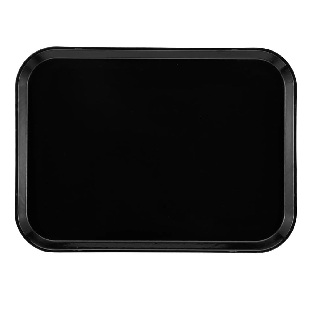 144-1216110 Fiberglass Camtray® Cafeteria Tray - 16 3/10" L x 12"W, Black