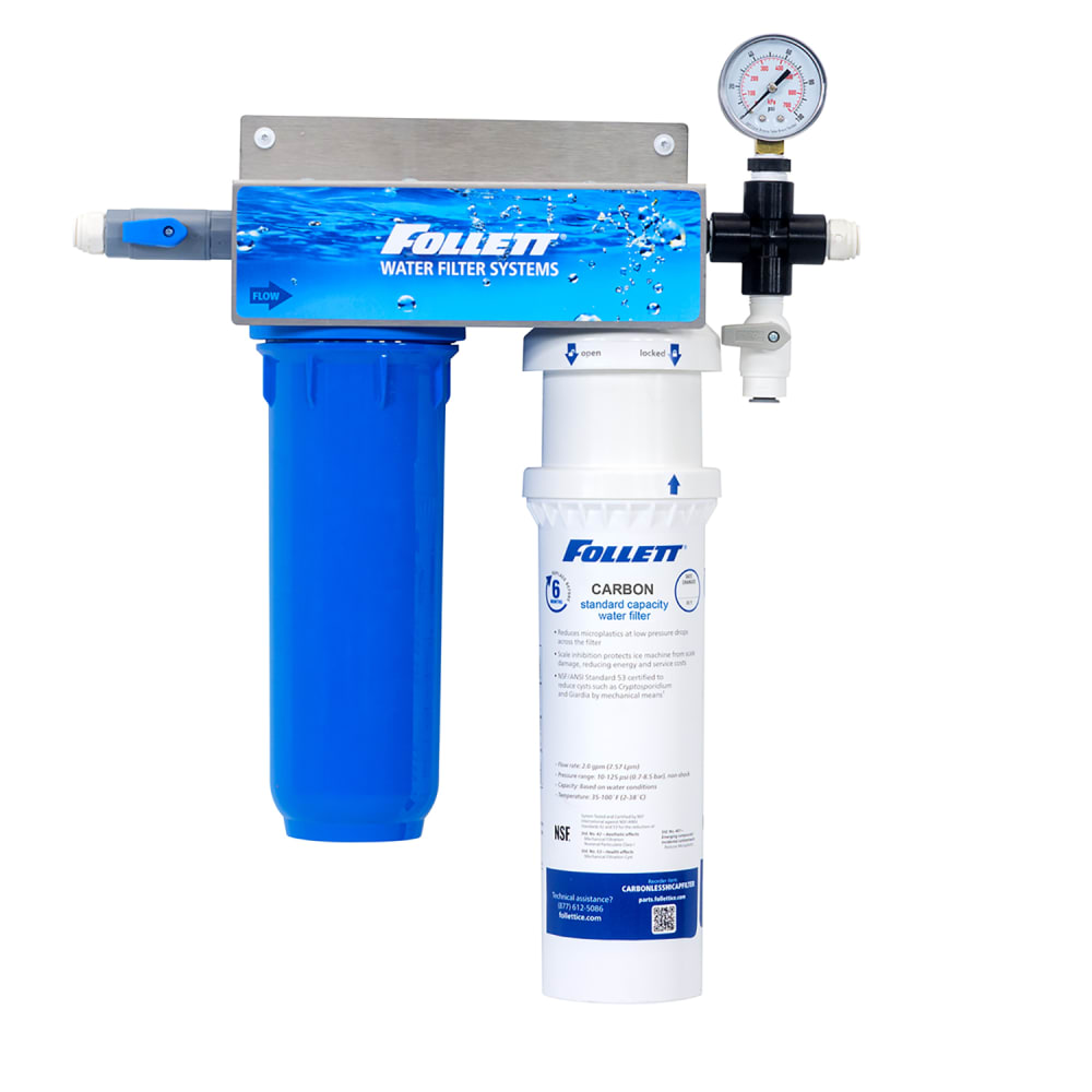 608-CARBONSTDCAPSYS Single Water Filter System - 5,000 gal Capacity, 0.5 Microns
